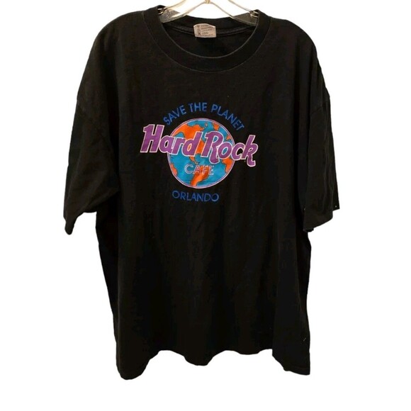 Hard Rock Cafe Other - Vintage 90s Hard Rock Cafe Orlando “Save the Planet”T-shirt One Size Fits All